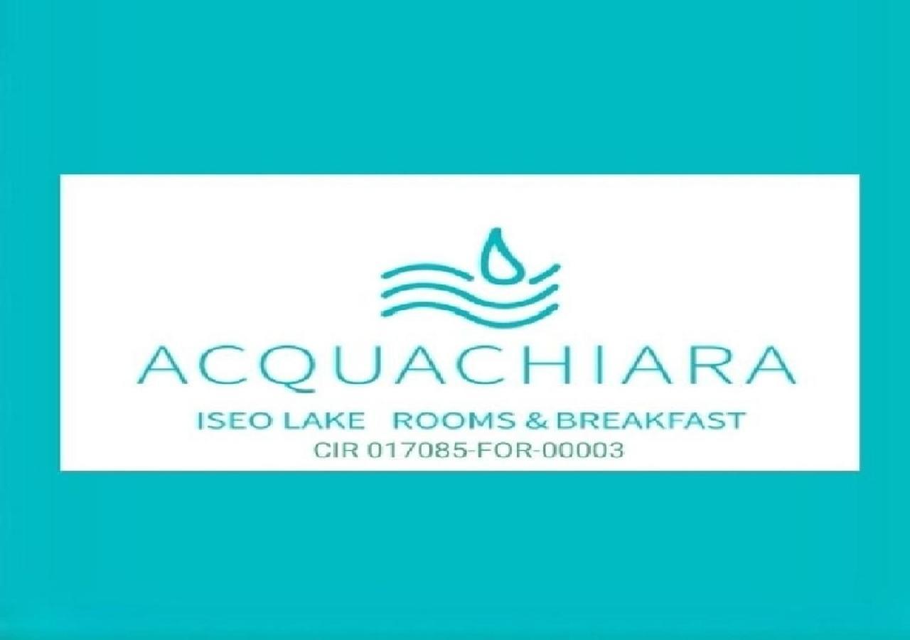Acquachiara Iseo Deluxe Bed & Breakfast Iseo Center With Garden And Parking Inside Foresteria Exteriér fotografie